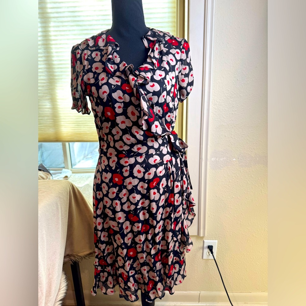 Bailey 44 Wrap Dress with Ruffles